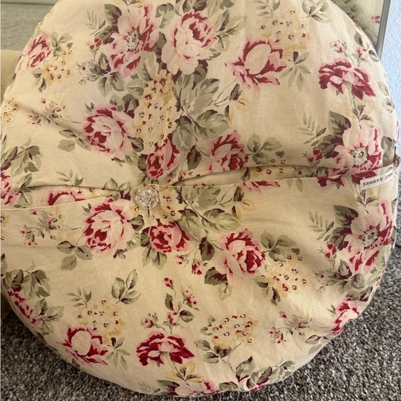 Shabby Chic Floral Pillow Cover - Picture 3 of 11